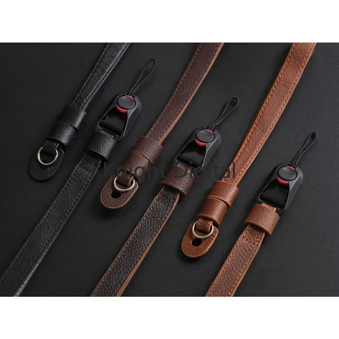 Genuine Leather Camera Wrist S - đánh giá và giá Leather Strap Quick Release